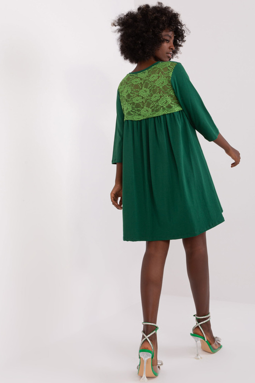 Tumeroheline pitsiga naiste kleit... Tumeroheline pitsiga naiste kleit...