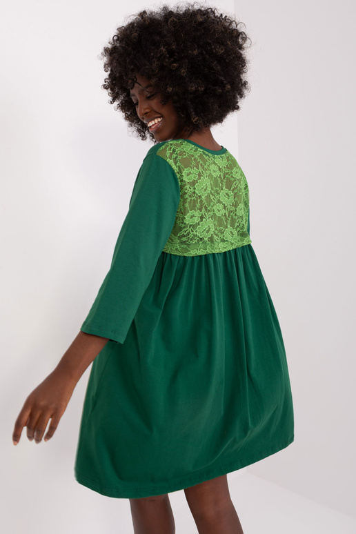 Tumeroheline pitsiga naiste kleit... Tumeroheline pitsiga naiste kleit...