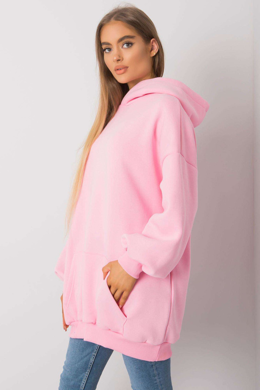 Roselle roosa känguru dressipluus