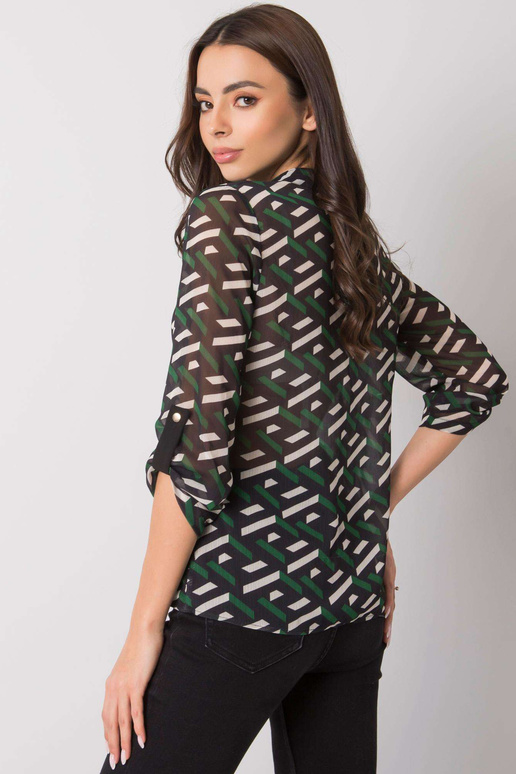 Denveri trükistega must ja roheline...