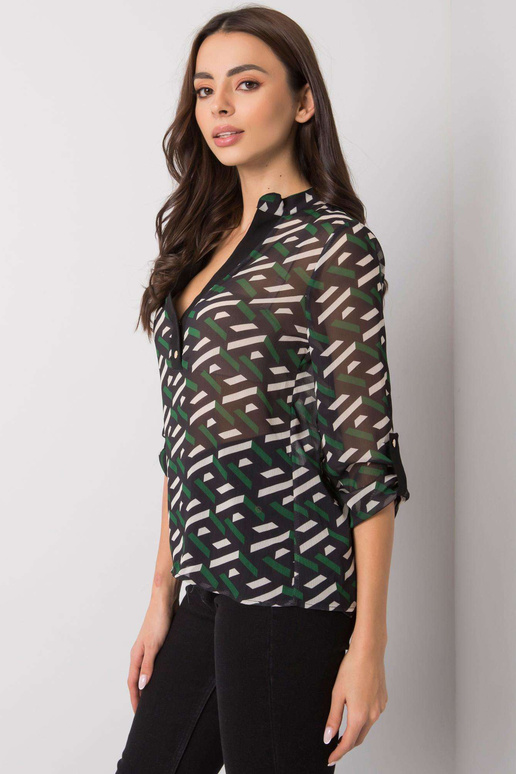 Denveri trükistega must ja roheline...