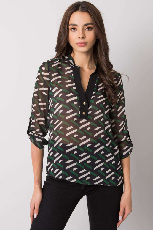 Denveri trükistega must ja roheline...