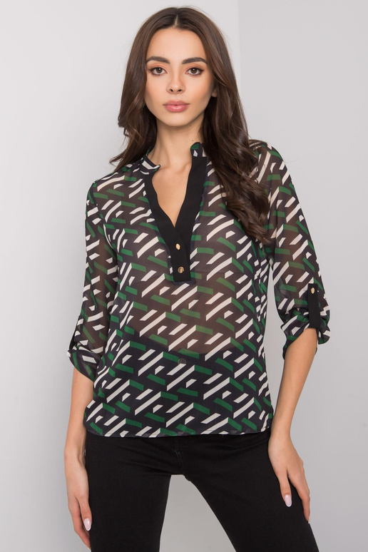 Denveri trükistega must ja roheline...