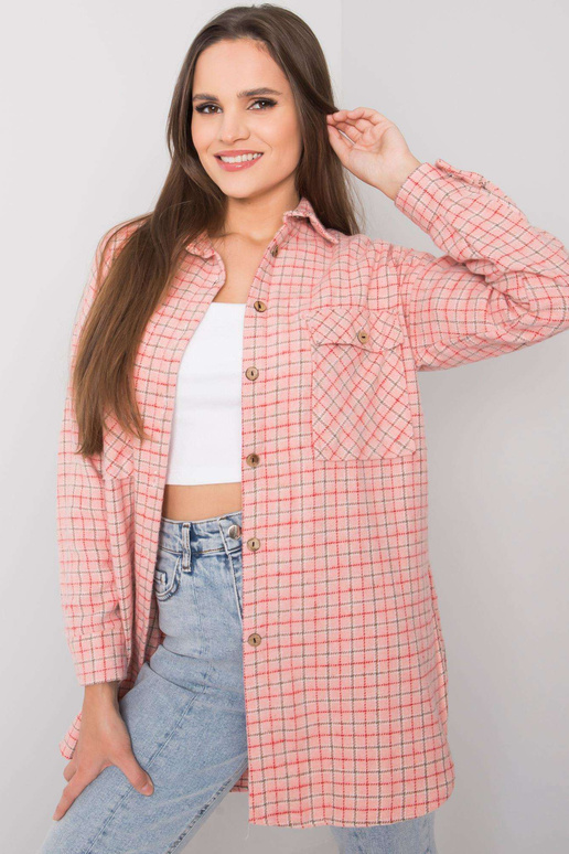 Kahvatu roosa pikk ruuduline särk... Kahvatu roosa pikk ruuduline särk...