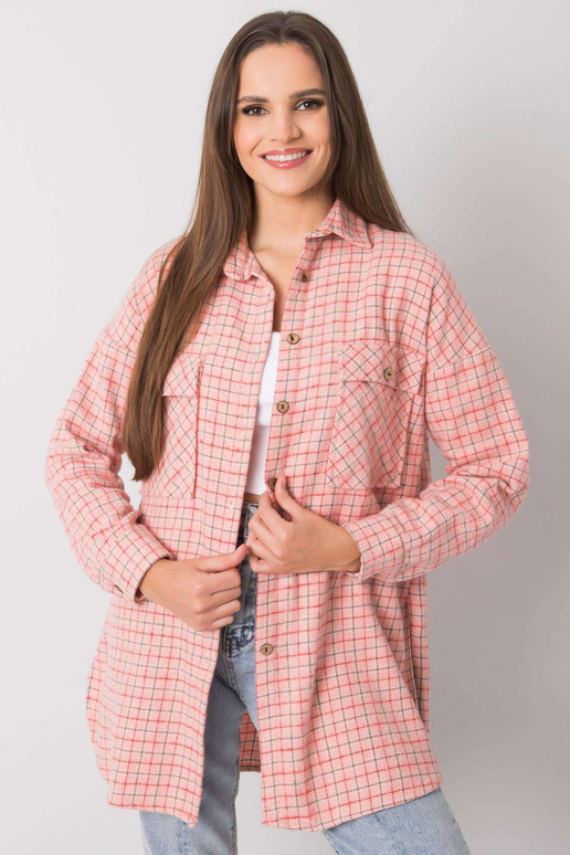 Kahvatu roosa pikk ruuduline särk... Kahvatu roosa pikk ruuduline särk...