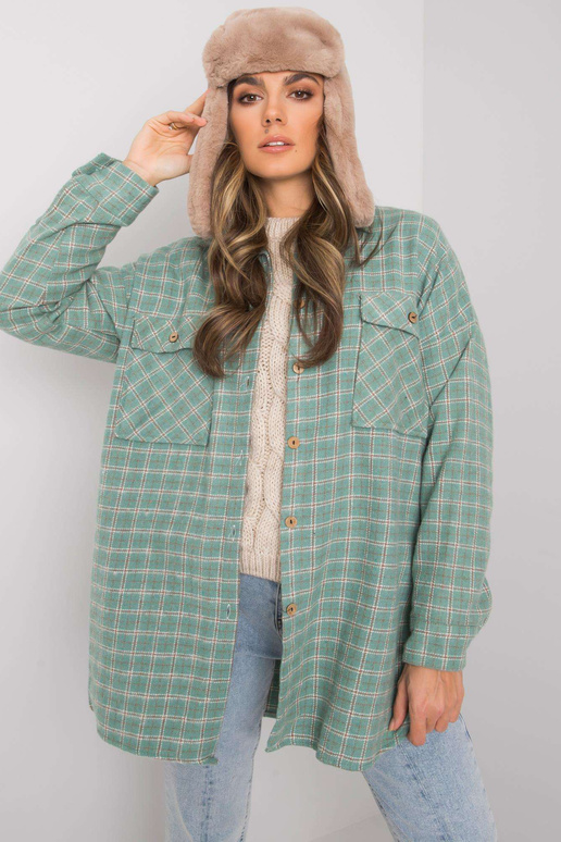 Roheline ruuduline särk Ayla RUE PARIS