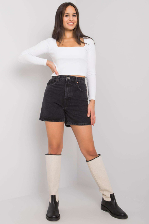 Valge lühikese triibuga pluus Cammy...