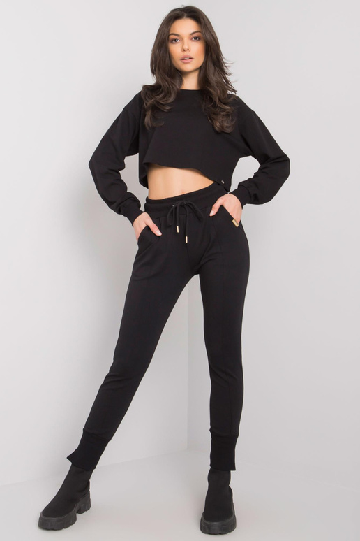 Mustad taskutega dressipüksid Naomi... Mustad taskutega dressipüksid Naomi...