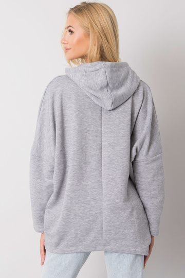 Laylla Grey Melange kapuuts 2