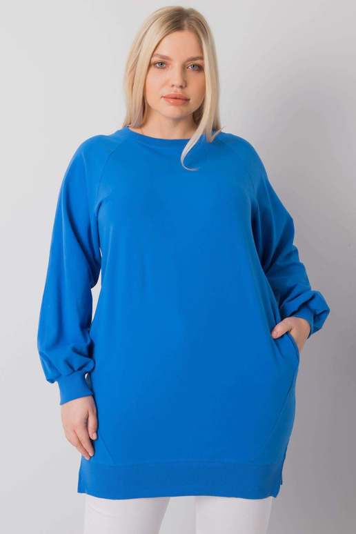 Tumesinine Plain Plus Size...
