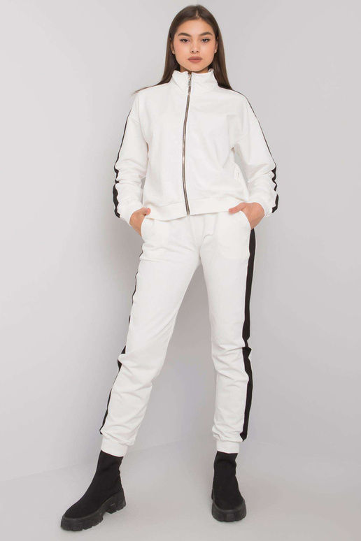 Ecru naiste komplekt triipudega Aliana