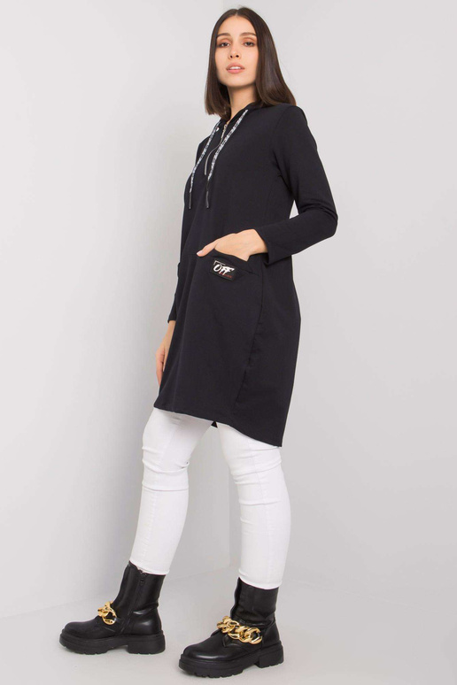 Must puuvillane tuunika pluss...