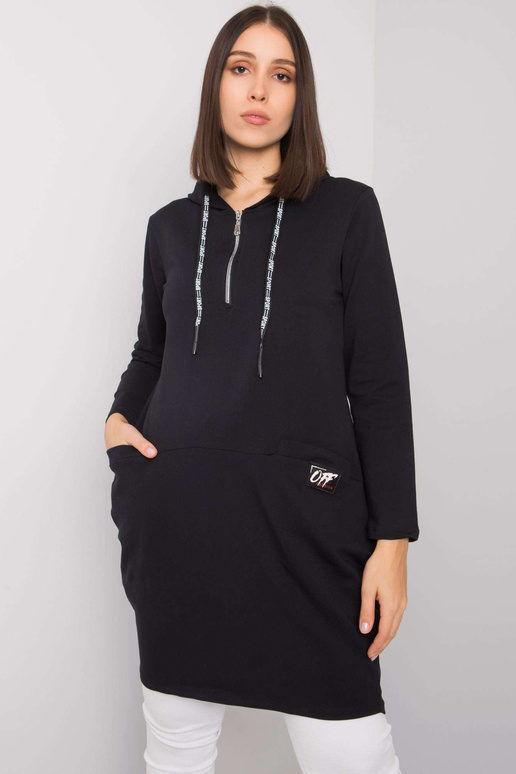 Must puuvillane tuunika pluss...