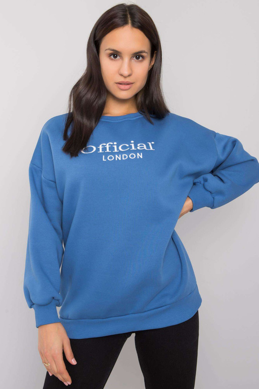 Sinine kapuutsita naiste kampsun...