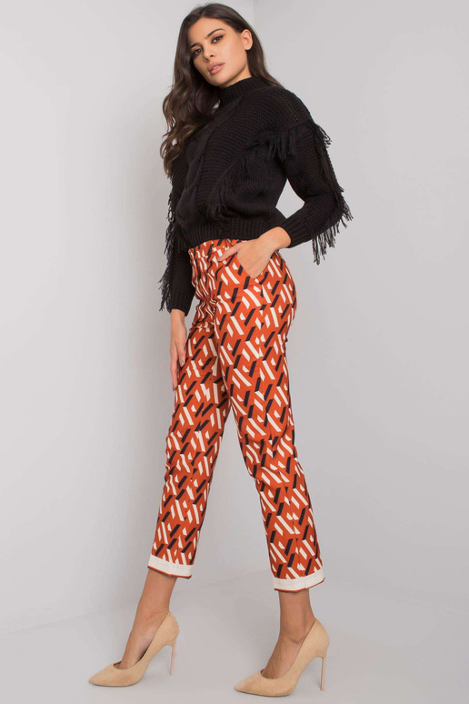 Tumeoranžid Dorchesteri mustriga püksid