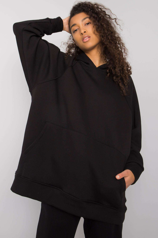 Must känguru dressipluus naistele Selita