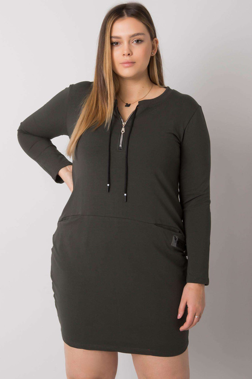 Khakivärvi kleit pluss suuruses... Khakivärvi kleit pluss suuruses...