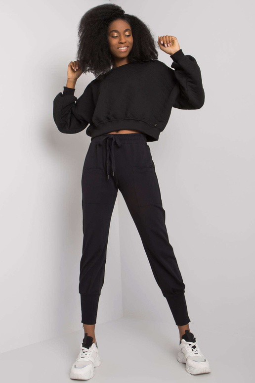 Mustad lukuga dressipüksid Cindy RUE...