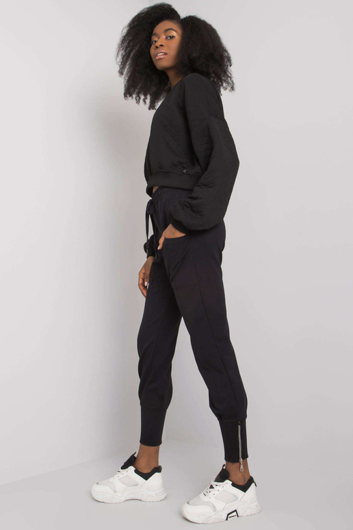 Mustad lukuga dressipüksid Cindy RUE...