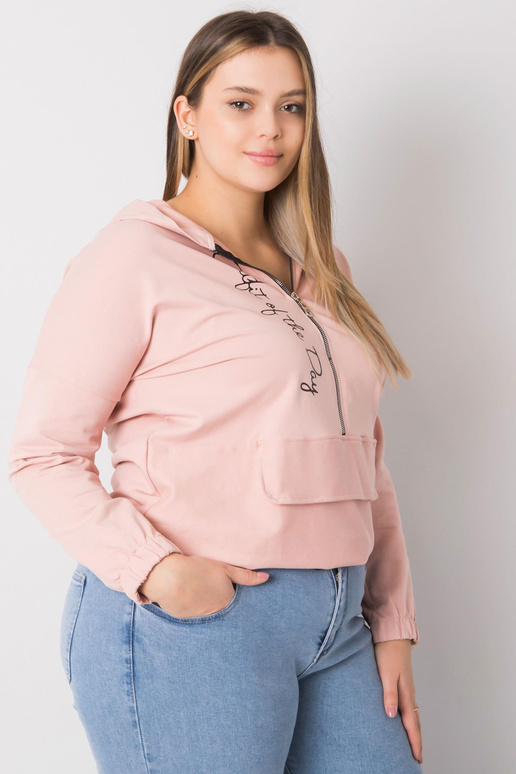 Dirty roosa sile pluss suuruses pluus...