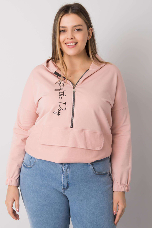 Dirty roosa sile pluss suuruses pluus...