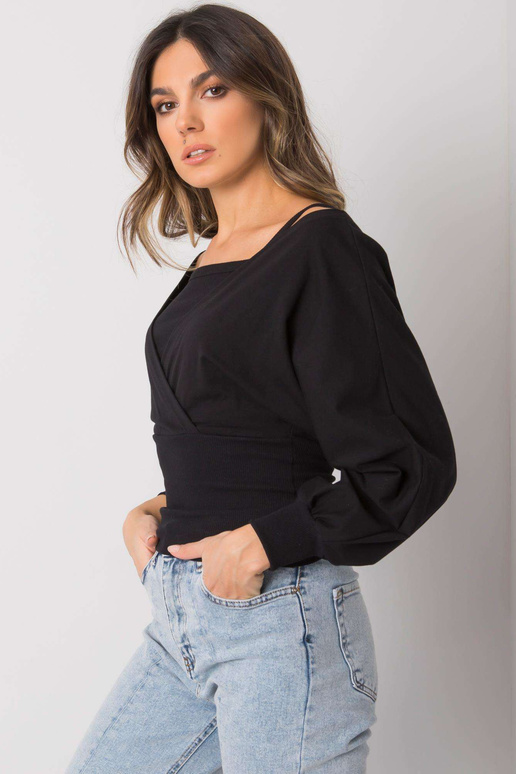 Naiste must puuvillane pluus Chavri...