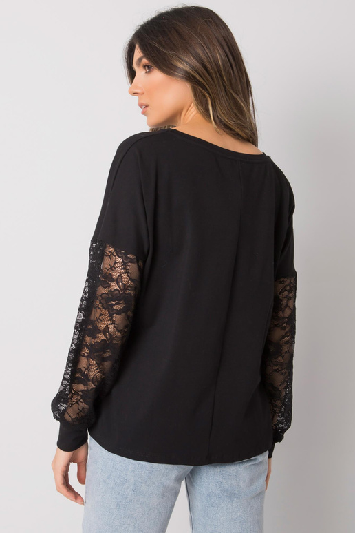 Must pitsiga pluus Shantelle RUE PARIS