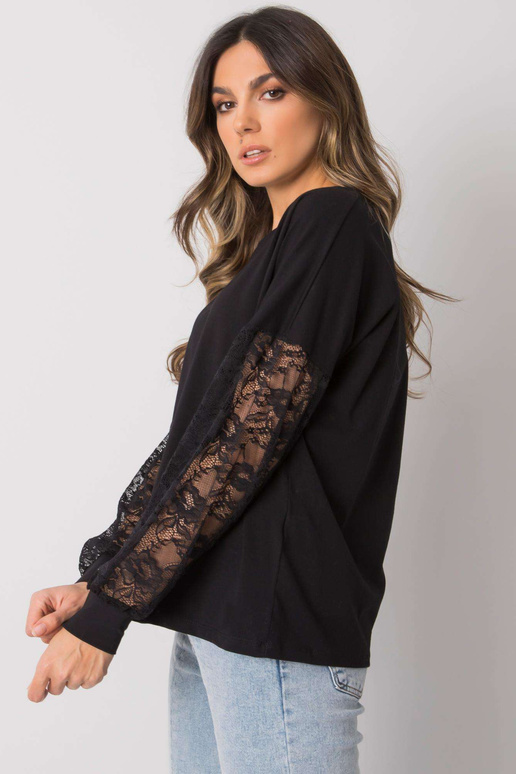 Must pitsiga pluus Shantelle RUE PARIS