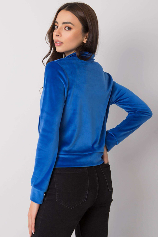 Tumesinine veluurist dressipluus...