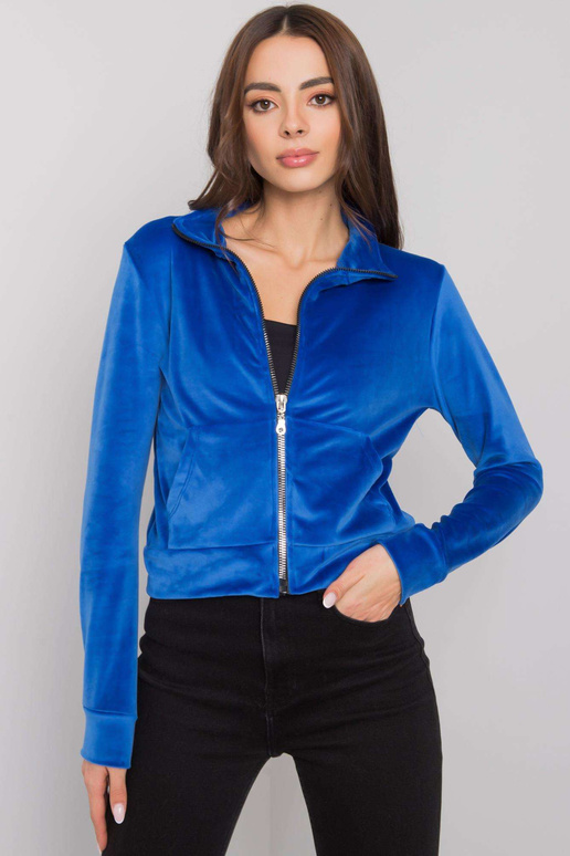 Tumesinine veluurist dressipluus...