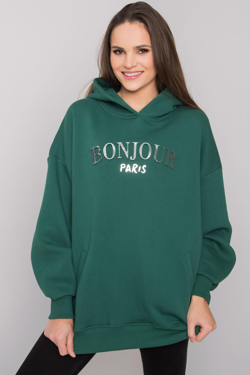 Tumeroheline lohkudega dressipluus...