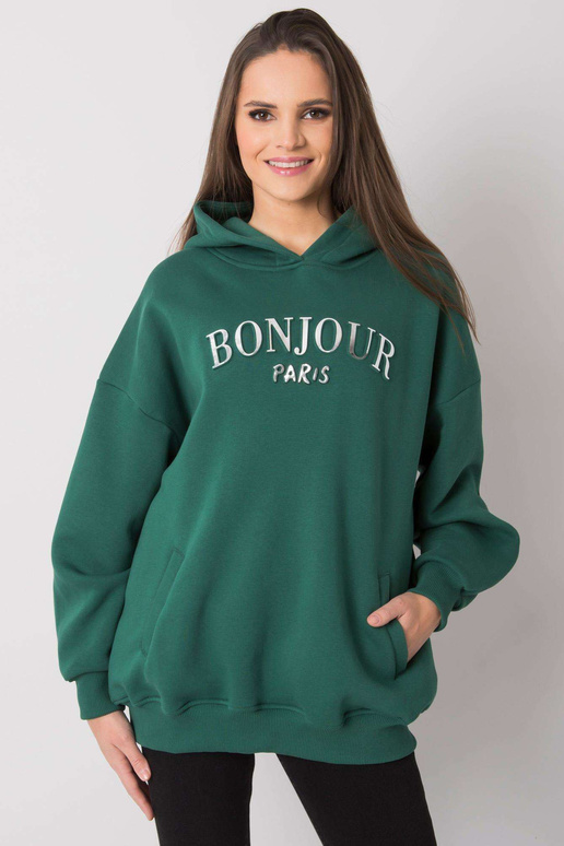 Tumeroheline lohkudega dressipluus...