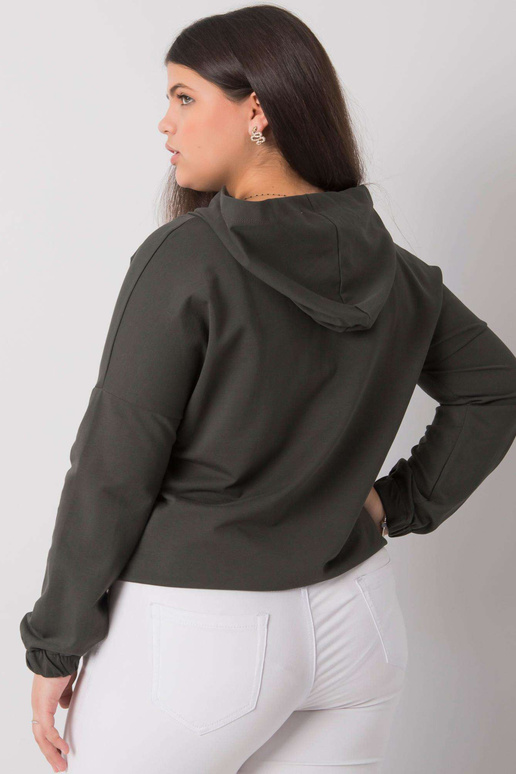 Tume khaki pluss suuruses dressipluus...