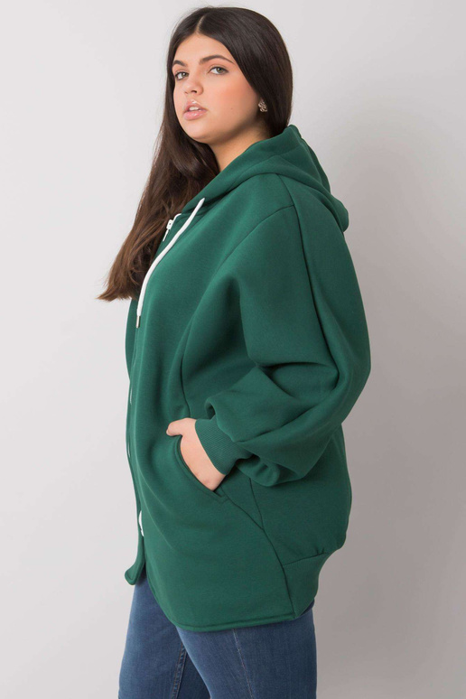 Tumeroheline plusssuuruses kapuuts Ella