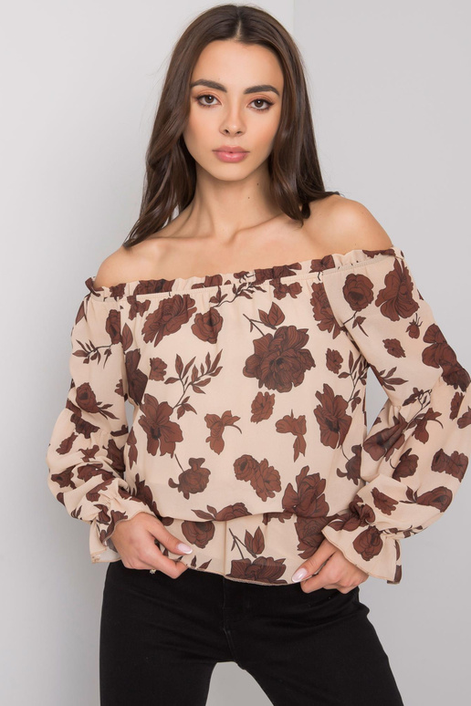 Beež ja pruun hispaania pluus...