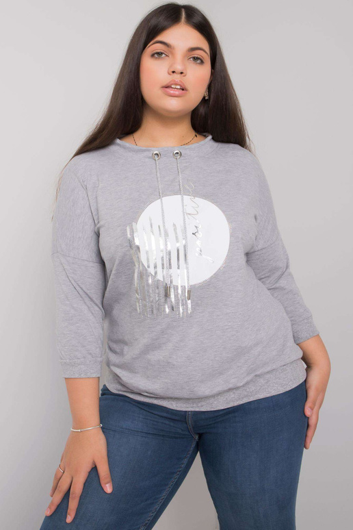 Hall melanž pluss suuruses Bella...