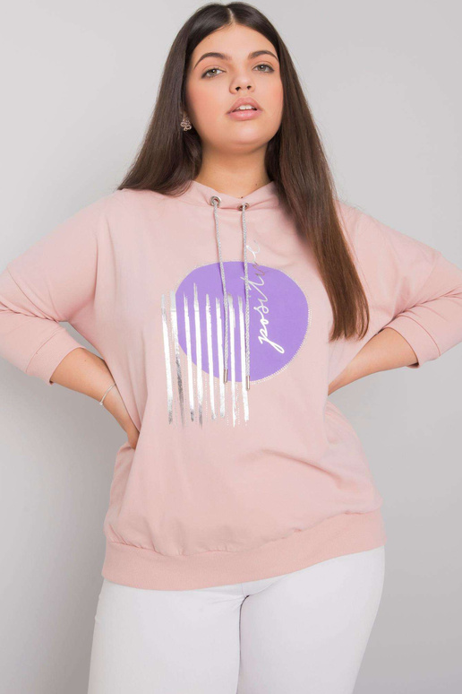 Määrdunud roosa pluss suuruses Bella...