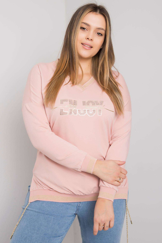 Lila aplikatsiooniga määrdunud roosa...