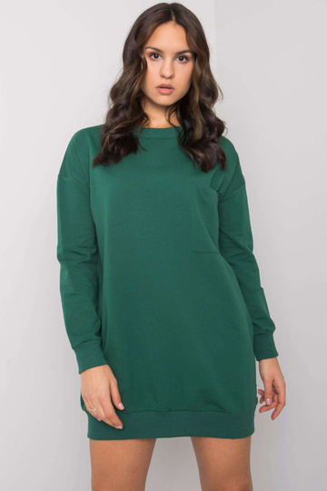 Tumeroheline taskuga kleit...