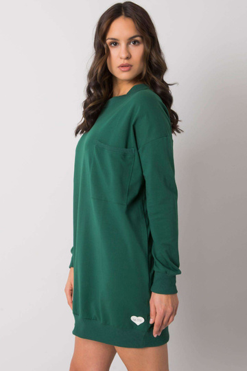 Tumeroheline taskuga kleit... 2