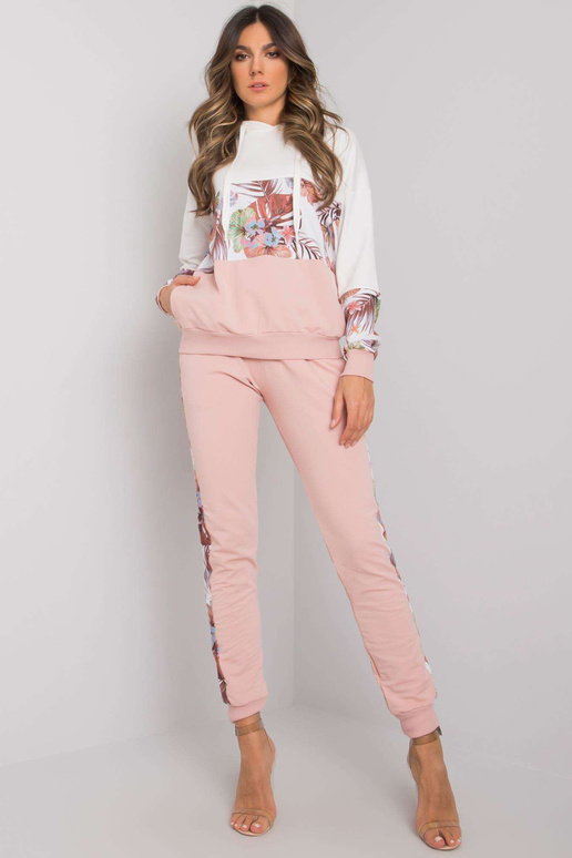 Ecru roosa puuvillane kaheosaline... Ecru roosa puuvillane kaheosaline...