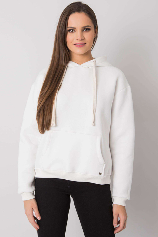 Ecru naiste känguru dressipluus Georgie