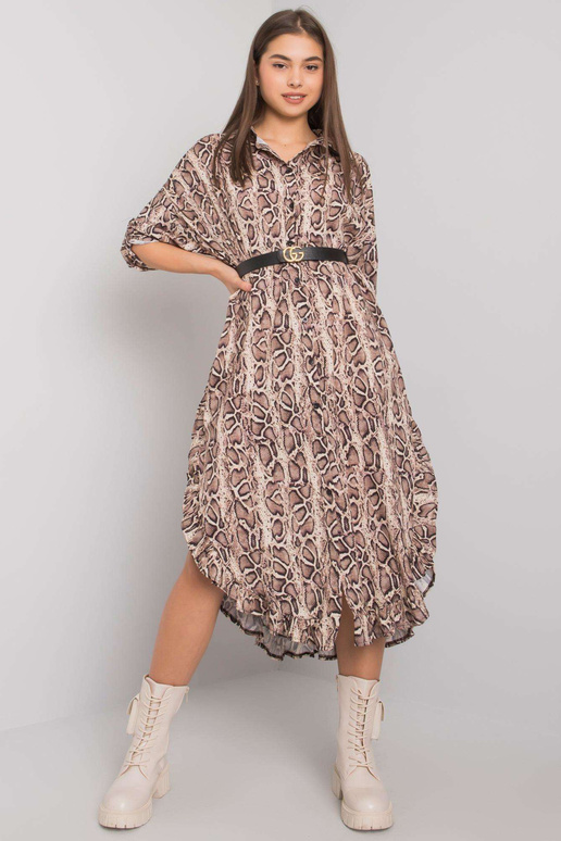 Beeži mustriga kleit Valdosta OCH BELLA Beeži mustriga kleit Valdosta OCH BELLA