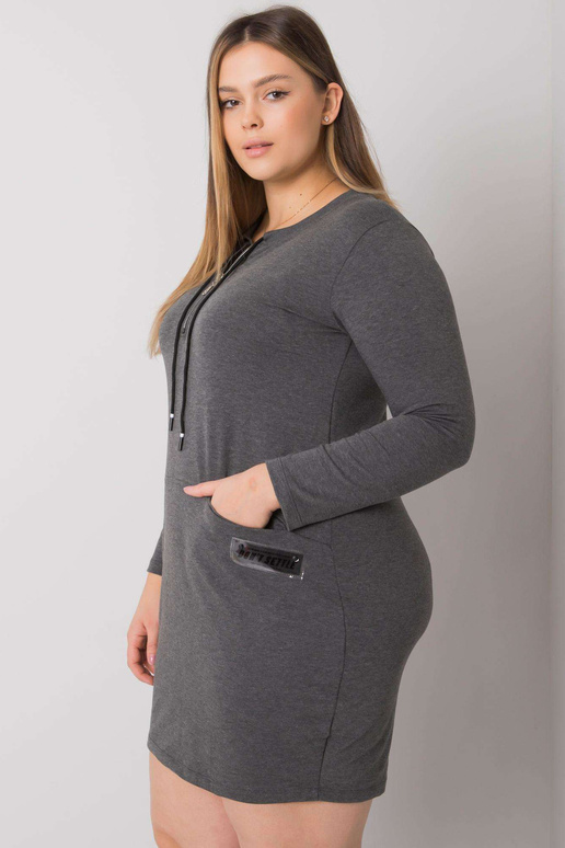 Tumehall melanž suures suuruses...