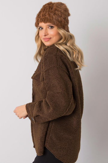 Helepruun karvamüts