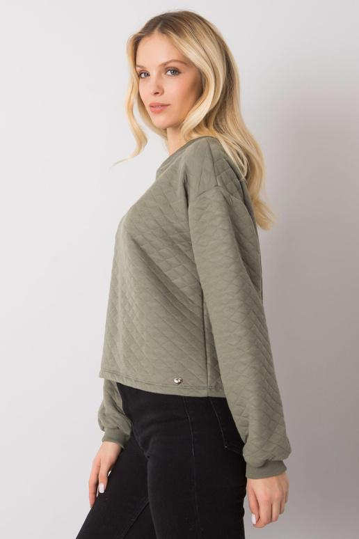 Khaki tepitud dressipluus ilma...