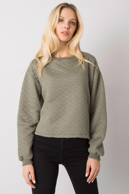 Khaki tepitud dressipluus ilma...