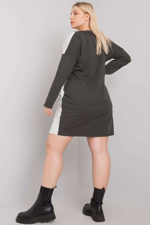 Tume khaki puuvillane tuunika pluss...