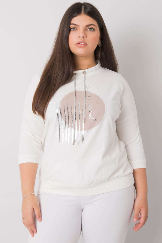 Ecru pluus pluss suurus Bella...