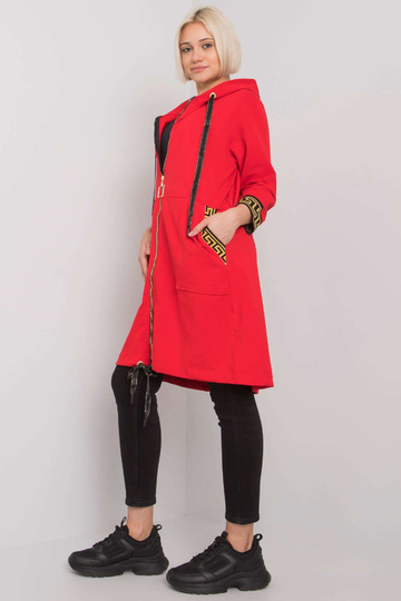 Punane Lissabon naiste kapuuts